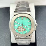 41mm Skeleton Nautilus Watch Miyota 8N24 movement Sapphire 5ATM Dress