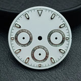 29Mm VK63 Dial luminous suitable for multi-function quartz movement Chronograph and supports customized logo.