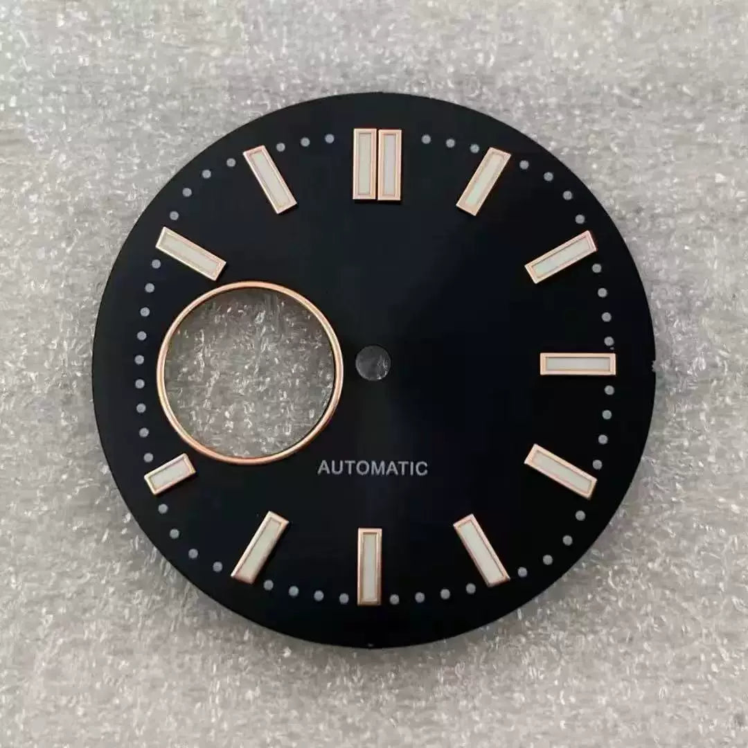 Sunburst 30.5mm NH38 Dial Nautilus green luminous