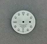 Lady Submariner Dial 24.5mm Sunburst green luminous light for installing NH05 modified watch accessories