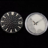 28.5mm Honey Comb dial green luminous watch face suitable for NH35 movement+hands