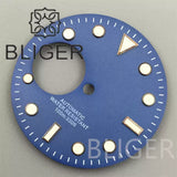 New green luminous NH38 dial 29mm for NH38 automatic movement watch accessories