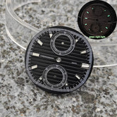 30mm VK61 Dial Chronograph Multifunctional Surface Nautilus Modified Green Luminous Watch Accessories