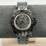 40MM Skeleton Yacht-Master Watch Automatic NH72 hollow movement green luminous sapphire10 Bar