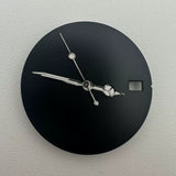 Musou Dial Modified total blank dial black with hand diameter 28.5MM fits NH35 NH36 NH38 mechanical movement no lume dial