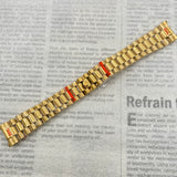 20MM presidential Bracelet strap invisible buckle silver black gold rose gold two tone etc solid stainless steel folding watch band for submriner yacht master datejust explorer