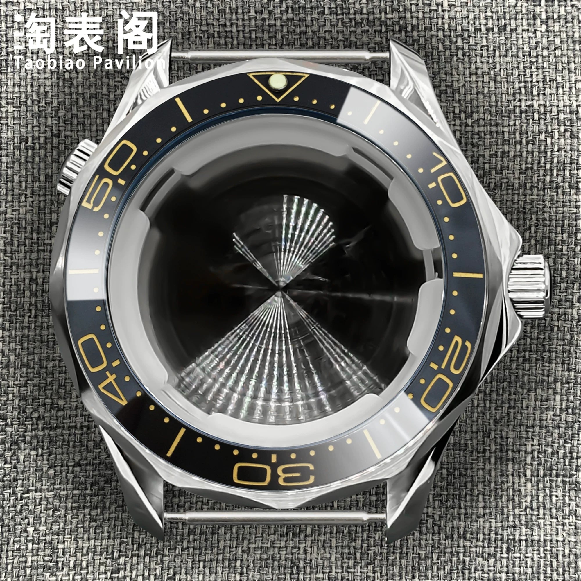 41Mm Seamaster 300 case for NH35/36 ETA2824 PT5000 Miyota 8215 Solid Back 10ATM Sapphire