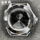 41Mm Seamaster 300 case for NH35/36 ETA2824 PT5000 Miyota 8215 Solid Back 10ATM Sapphire