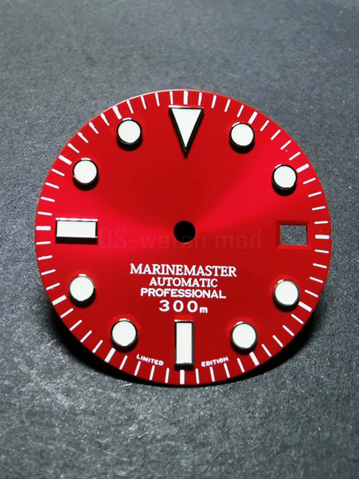 Premium 28.5mm Sunburst Watch Dial Gradient sun pattern gradual change diving super luminous literal