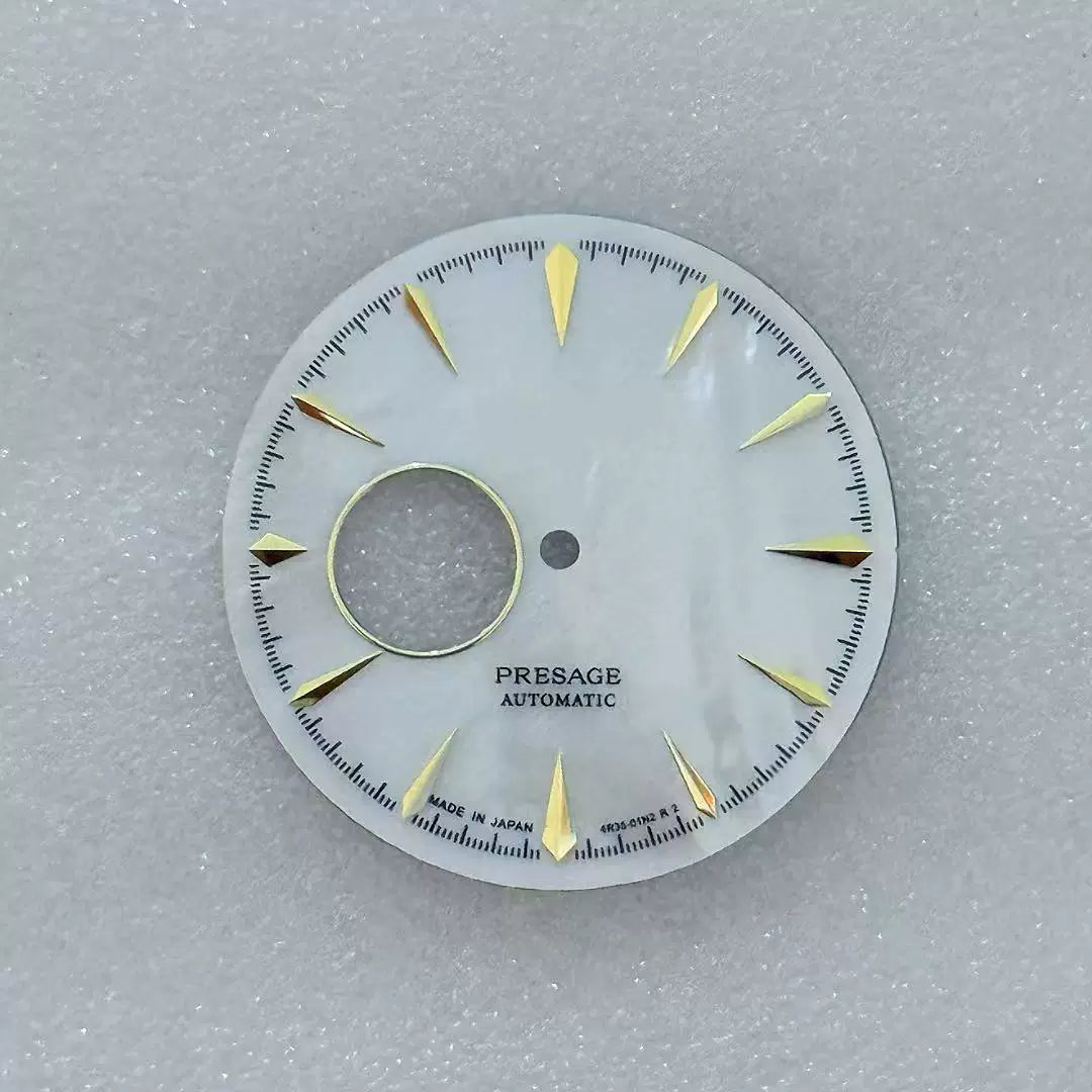 New cocktail Dial NH38 hollow 35mm for NH38 , NH70/72 movement MOP