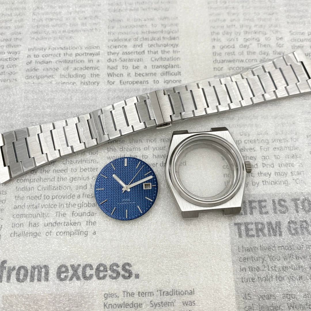 PRX Super Player Watch Case +Dial Hands 40mm NH35 Movement Sapphire GlassBack 5ATM fit 31.8mm Dial