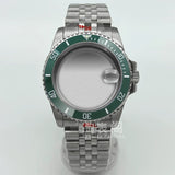 Modified Submariner Case 36mm/38mm GMT Case ceramic bezel sapphire glass for NH35 34 36 38 Etc movement