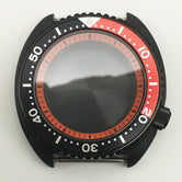 45MM Black Turtle case 6105 large abalone for NH35A/NH36A movement  28.5MM dial Sapphire 20ATM