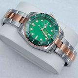 33mm Lady Diver Submariner Japan NH05 movement sapphire glass female dive 30ATM Glassback