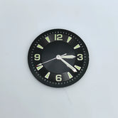 33.5mm dial and hands 36912 number for eta2824 miyota 8215 seiko NH35 movement green luminous