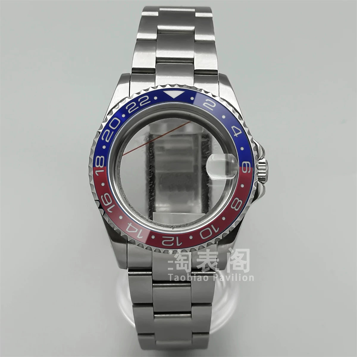 Modified Submariner Case 36mm/38mm GMT Case ceramic bezel sapphire glass for NH35 34 36 38 Etc movement