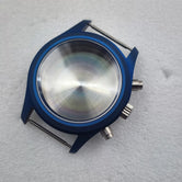 39MM VK67 Watch Case Little Prince style sapphire glass stainless steel watch case for VK63 VK64 VK61 etc quartz movement