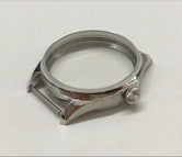 40mm pilot case for ETA6497/6498 movements Sapphire Crystal screw-in pilot 316L stainless steel