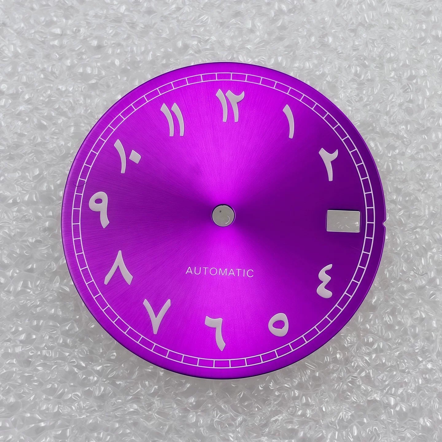 New Middle East Arabic digital dial 28.5MM green luminous watch dial fit NH35/NH36 movement