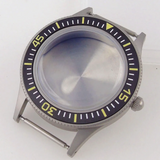 40MM Fifty Fathoms Case For NH35 34 36 etc ETA2824 PT5000 Sterile Ghost Series Sapphire  Accessories Waterproof Accessories