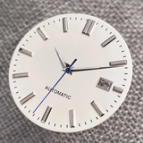 33.5MM gs Cocktail watch dial silver hand set NH35 NH36 nh38 pilot modification accessories