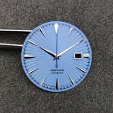 40Mm cocktail watch case 316 stainless steel bubble mirror for NH35/36/NH4R/NH38 movements pilot case glass back