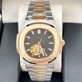 41mm Skeleton Nautilus Watch Miyota 8N24 movement Sapphire 5ATM Dress