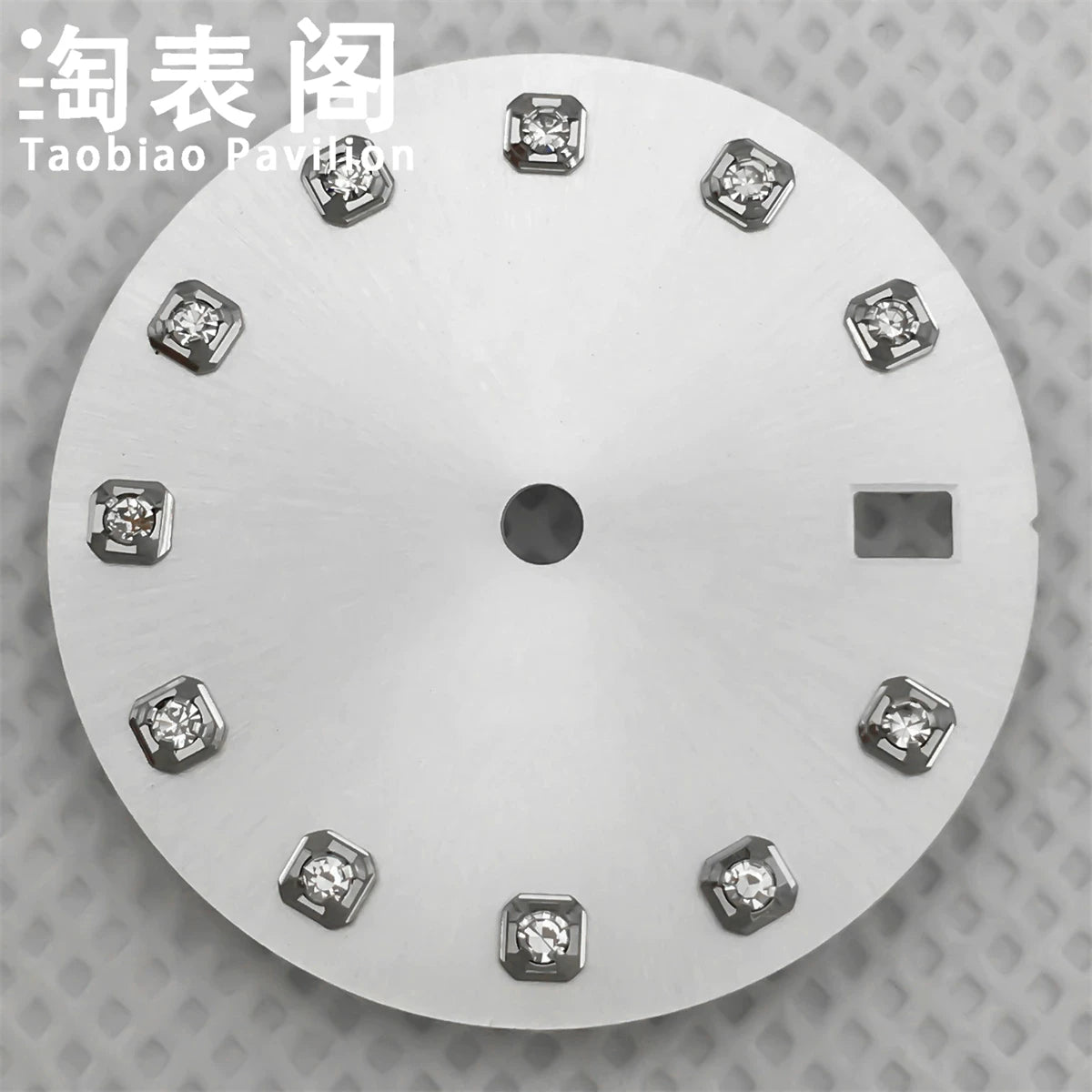 20.5Mm Ladies Watch Dial Diamond Index for NH05A NH06A Movement Modified Accessories