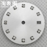20.5Mm Ladies Watch Dial Diamond Index for NH05A NH06A Movement Modified Accessories