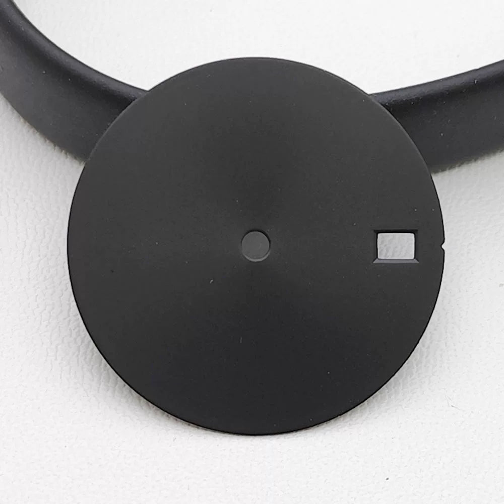 Total Blank Dial Full steril for custom 28.5mm for NH35/NH36 Movement no date window no lume