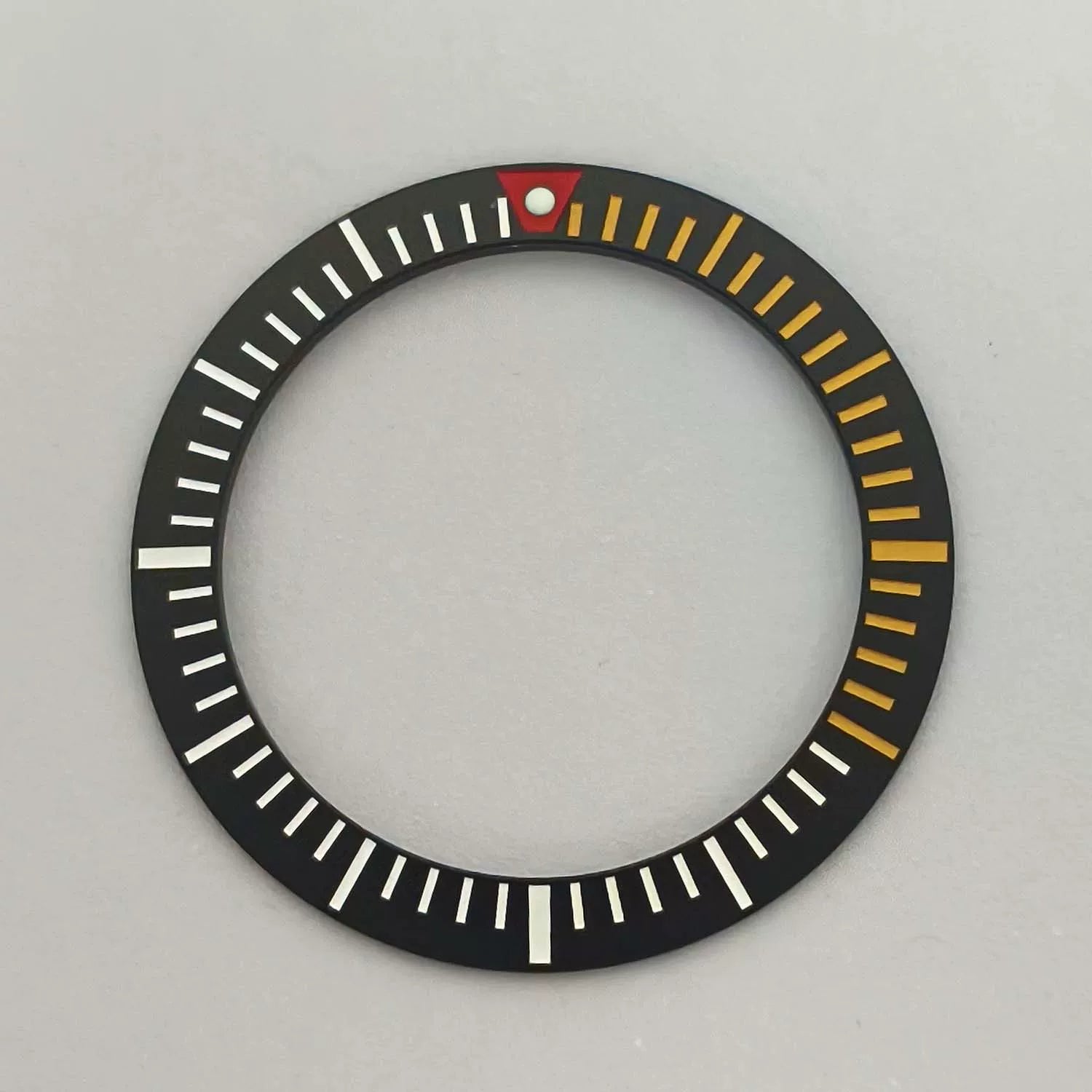 Samurai Bezel Insert digital striped aluminum Prospex Compass outer diameter 40mm inner diameter 31.5mm thickness 1.4mm