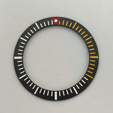 Samurai Bezel Insert digital striped aluminum Prospex Compass outer diameter 40mm inner diameter 31.5mm thickness 1.4mm