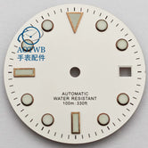 28.5MM Matte Dial dial Blue luminous NH35 NH34 ETA2824 Miyota8215 ST2130 sub style