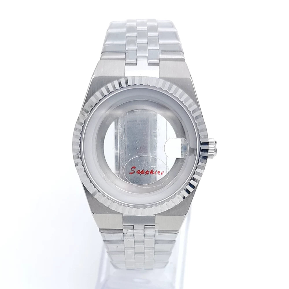40MM Land-Dweller MOD Set watch case+ Dial Hands for NH35/36 movement sapphire glass 5ATM