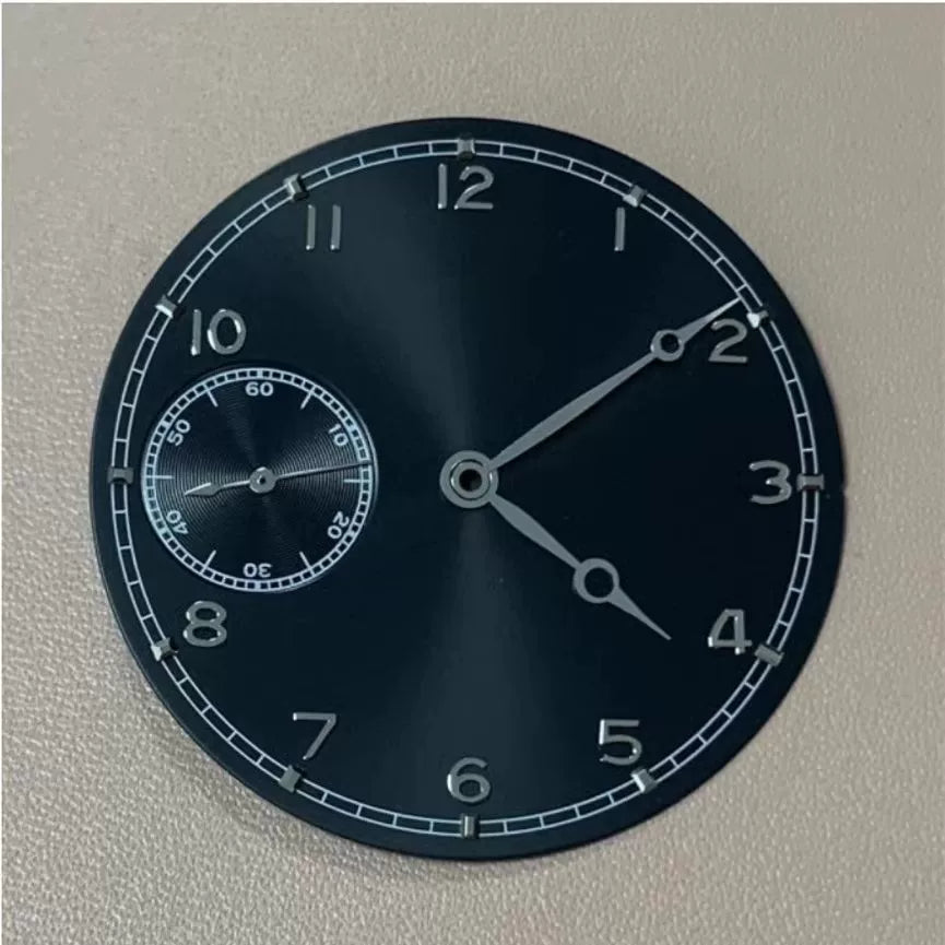 ETA 6497 dials with hands Customizable 37mm dial suitable for ET6497 ST3600 movement