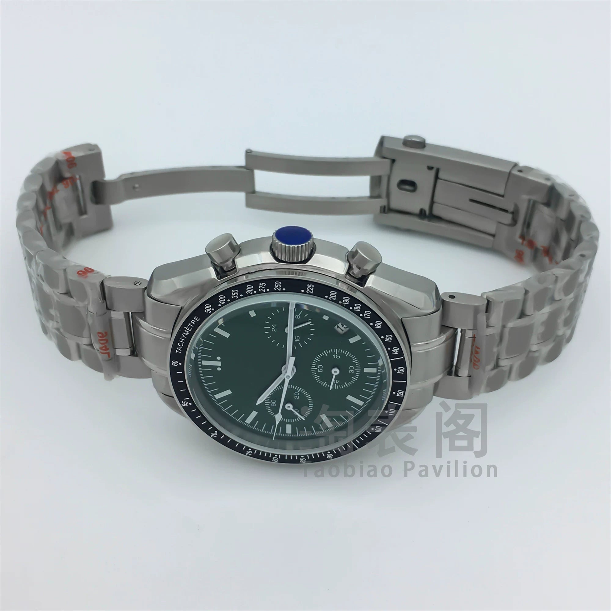 Modified Speedmaster 40mm men's watch VK63 chronograph sapphire glass calendar 5ATM