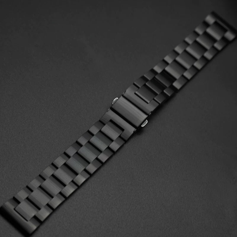 TA2 pure titanium watch strap flat end 18mm 19mm 20mm 21mm 22mm anti allergy light weight
