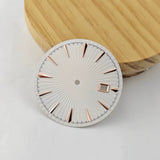 35mm Sterile Cocktail Dial for NH35 vertical pattern texture no lume