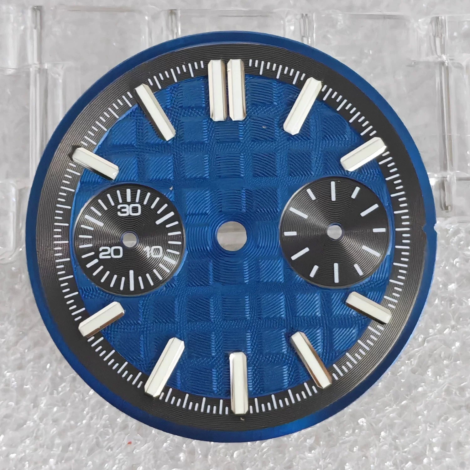 30MM VK64 Dial 2 Eyes luminous dial Green Yellow Orange Black Blue White