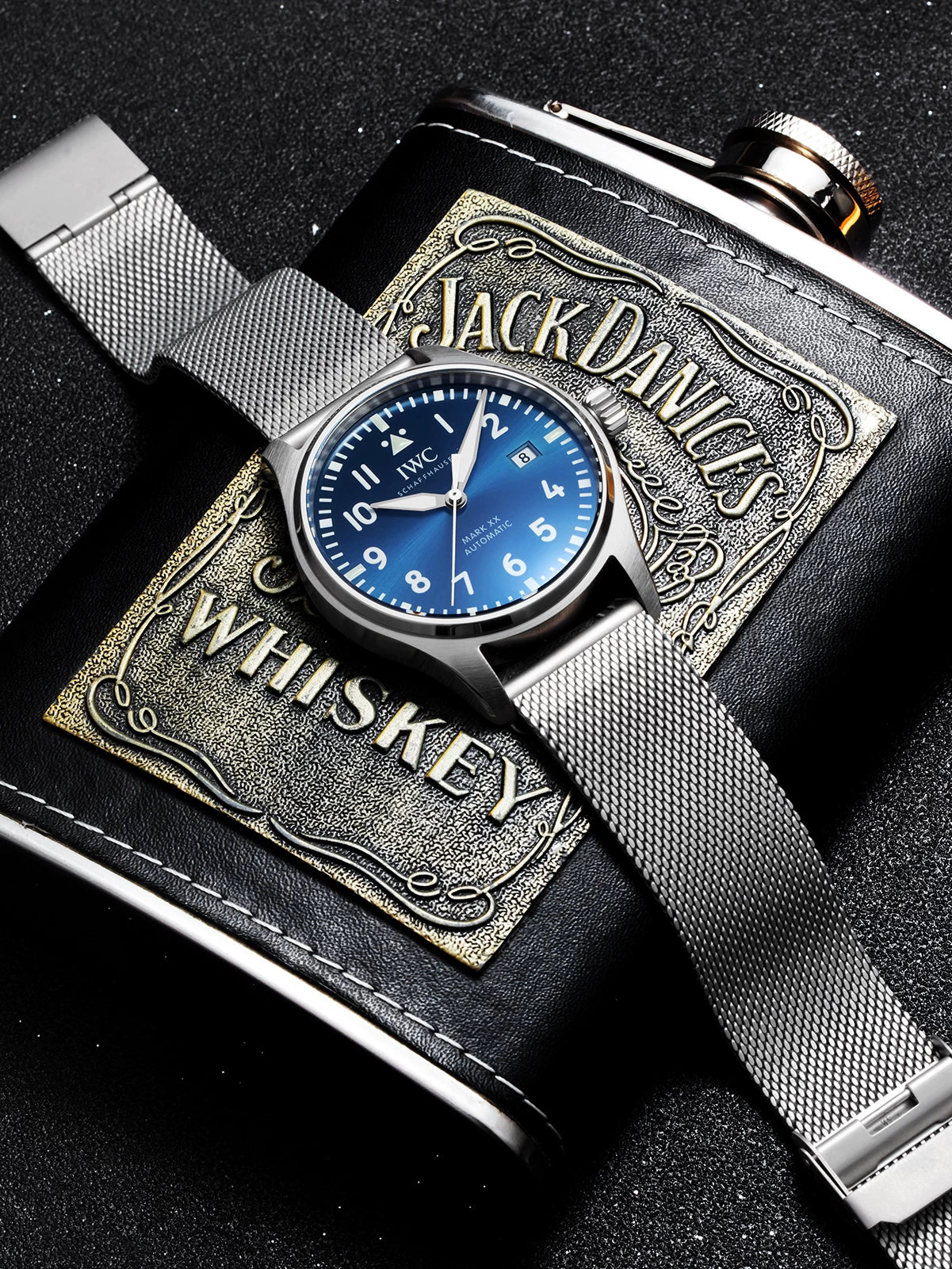TA1 Titanium Watch Band Milanese non-allergic strap ultra-thin 18mm 19mm 20mm 22mm Mesh Strap