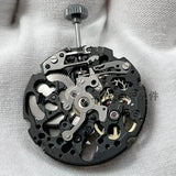 Miyota 8N24 Automatic Mechanical Movement 21600 BHP Watch Movement  21 Jewels Skeletonized Automatic Movement