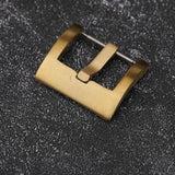 Solid Bronze Buckle 18 20 22 24 26MM Suitable for Pure Copper Manual Oxidable Pure Copper Metal Buckle