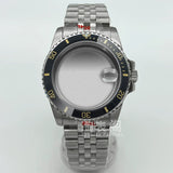 Modified Submariner Case 36mm/38mm GMT Case ceramic bezel sapphire glass for NH35 34 36 38 Etc movement