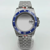 Modified Submariner Case 36mm/38mm GMT Case ceramic bezel sapphire glass for NH35 34 36 38 Etc movement
