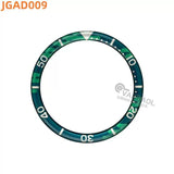 38MM x31.5mm Skx007 Bezel Watch accessories, resin B.C style digital indicator ring, suitable for 007 outer ring baffle