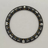 Samurai Bezel Insert digital striped aluminum Prospex Compass outer diameter 40mm inner diameter 31.5mm thickness 1.4mm