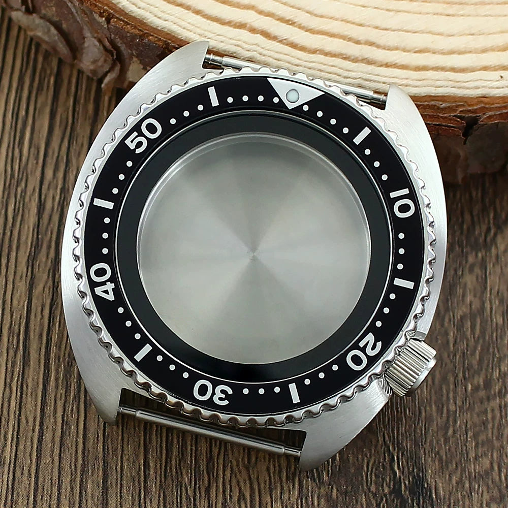 Miyota 9015 watch case 45MM modified turtle watch case Sapphire 20ATM Captain Willard Box