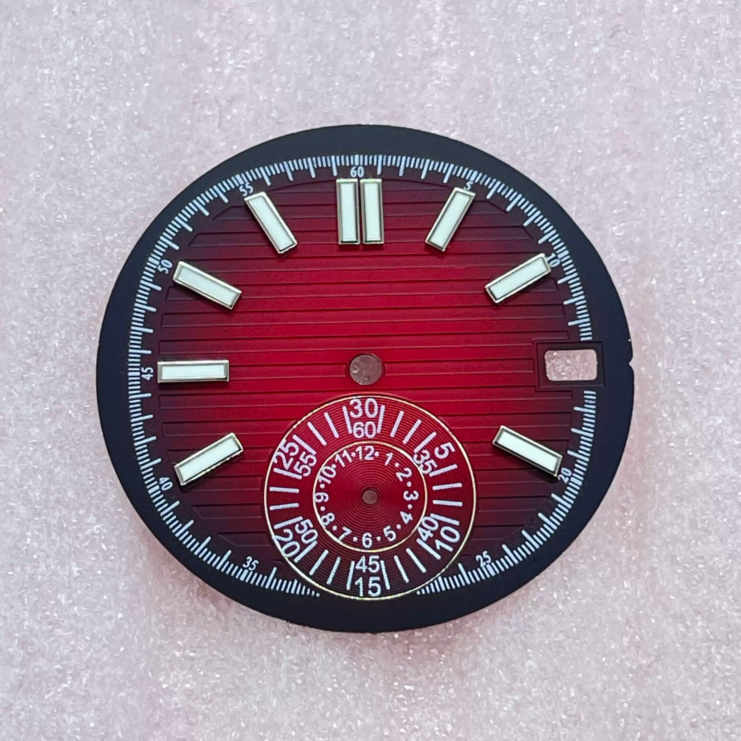 28.5MM modified VK61 dial Green luminous without logo
