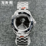 41Mm Seamaster 300 case for NH35/36 ETA2824 PT5000 Miyota 8215 Solid Back 10ATM Sapphire