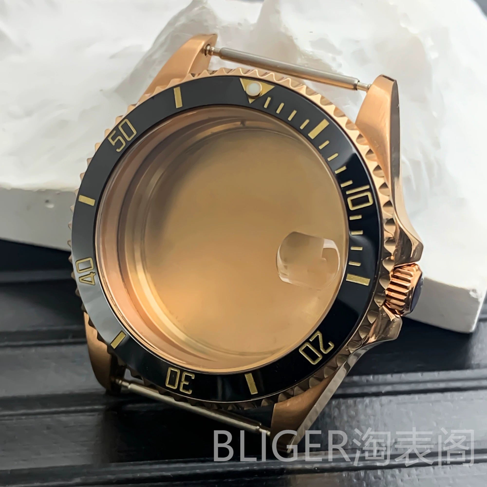 36mm 38mm Submariner Case GMT Bezel NH34 35 36 ETA2824  PT5000 Sapphire 10bar